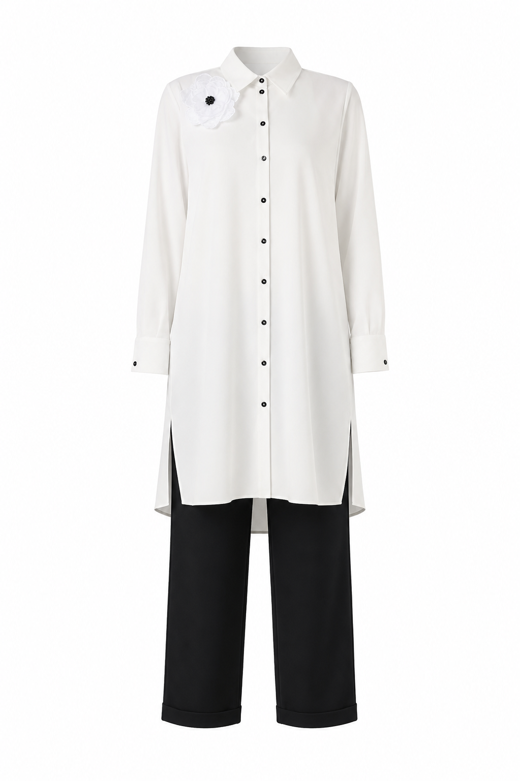 The Ivory Bloom Tunic