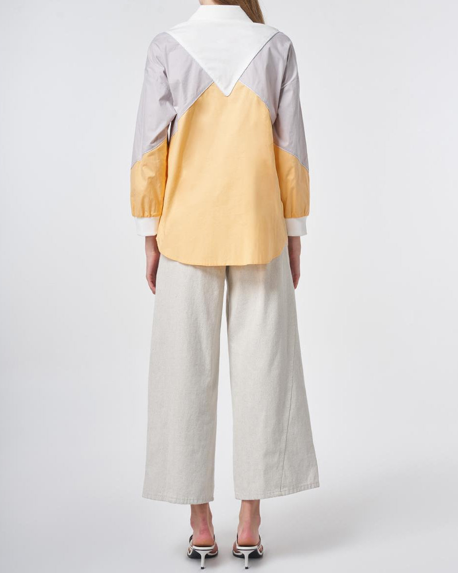 The Soleil Colour-Block Shirt