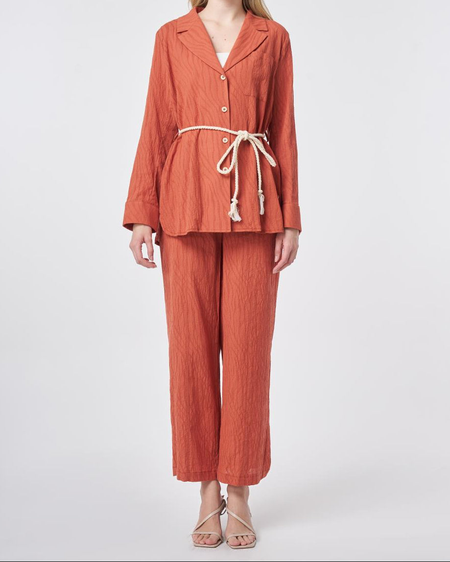 The Terra Crinkle Co-ord Set