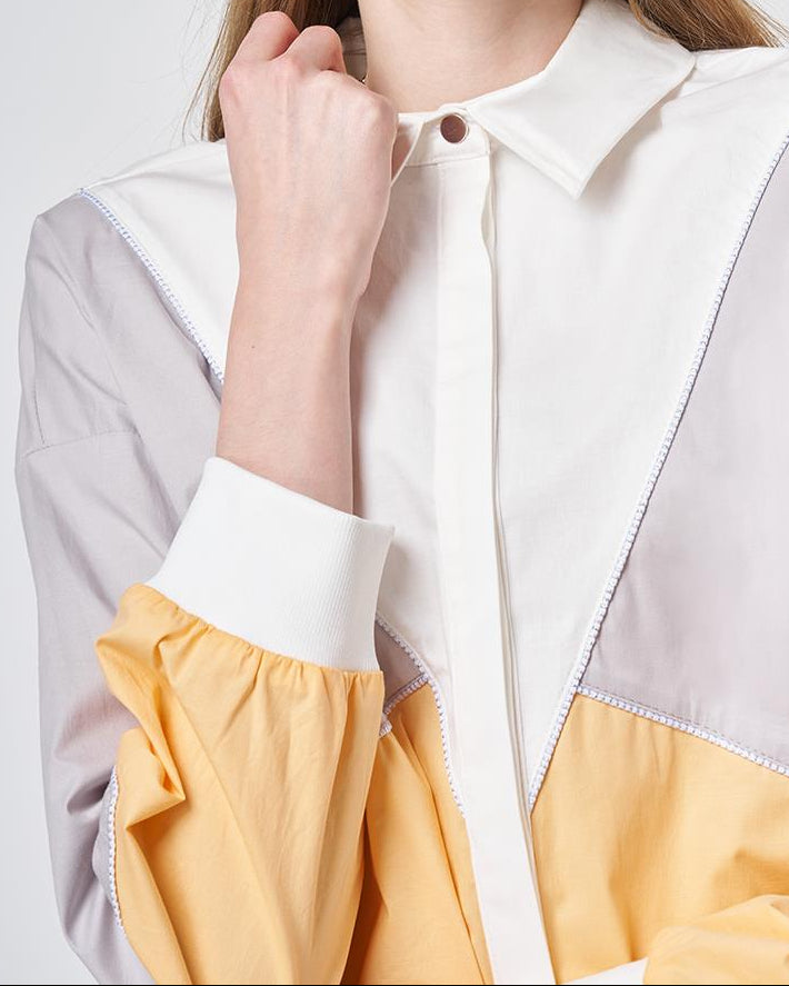 The Soleil Colour-Block Shirt