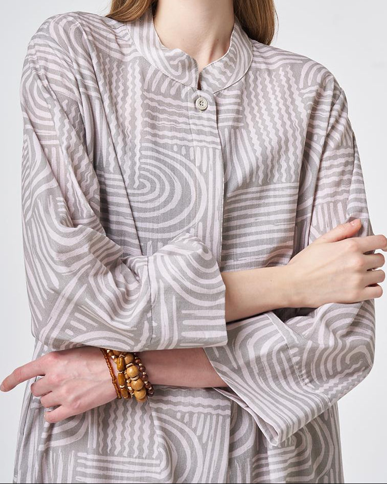 The Labyrinth Maxi Kaftan Dress