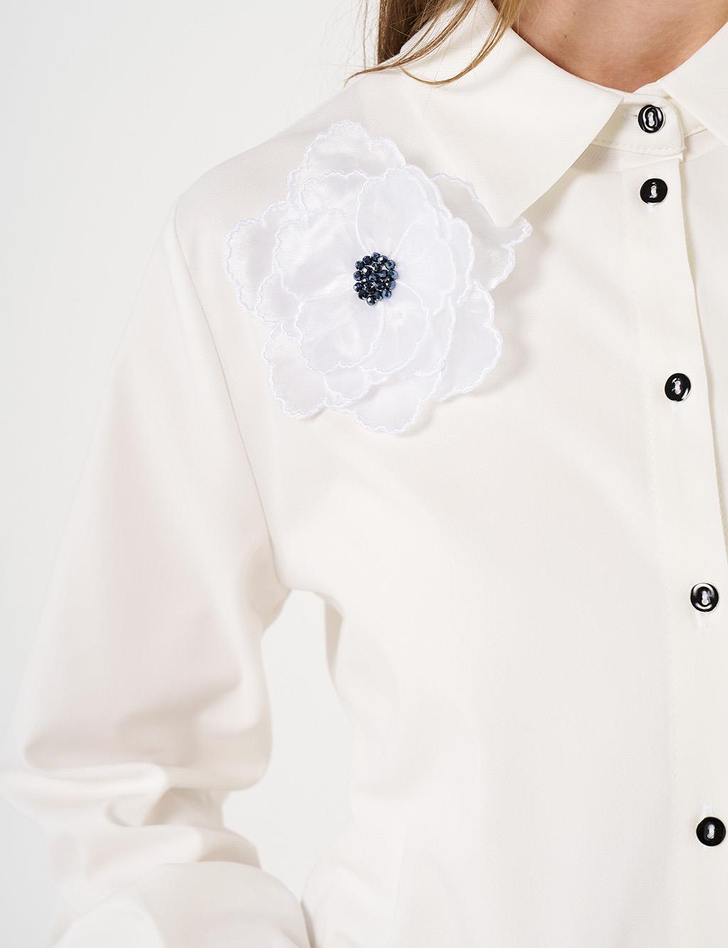 The Ivory Bloom Tunic