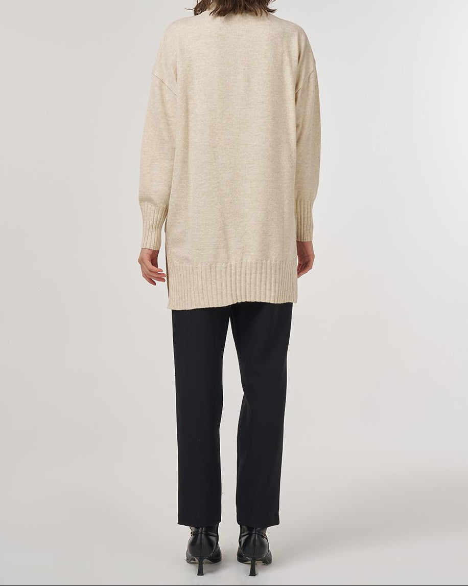 The Celestine Crystal Knit Tunic