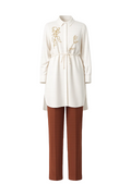 The Golden Petal Tunic