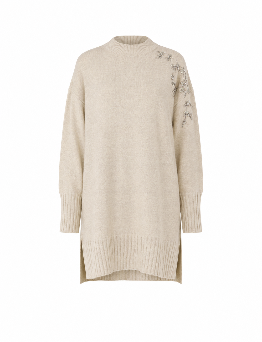 The Celestine Crystal Knit Tunic