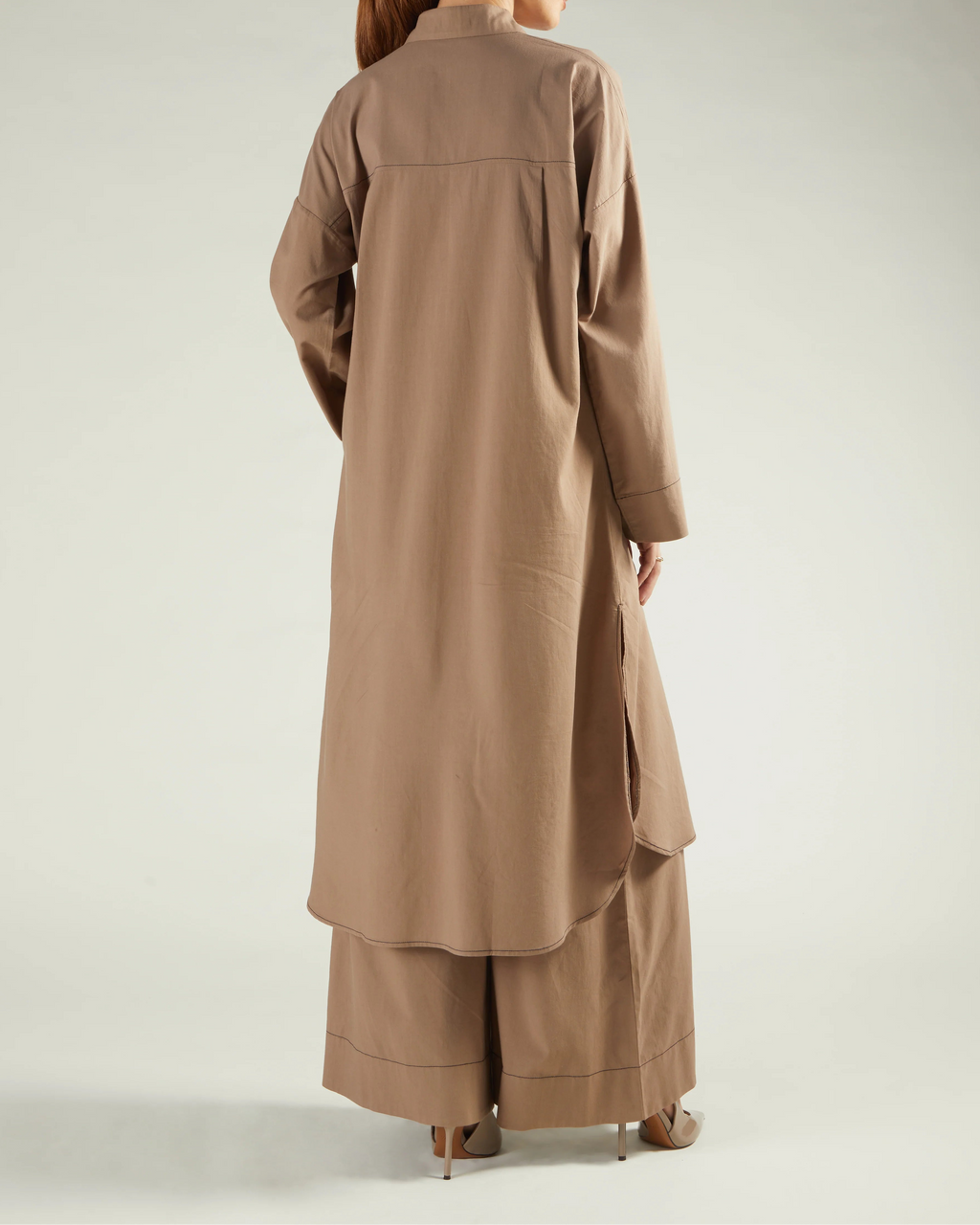 The Noir Belted Linen Jacket