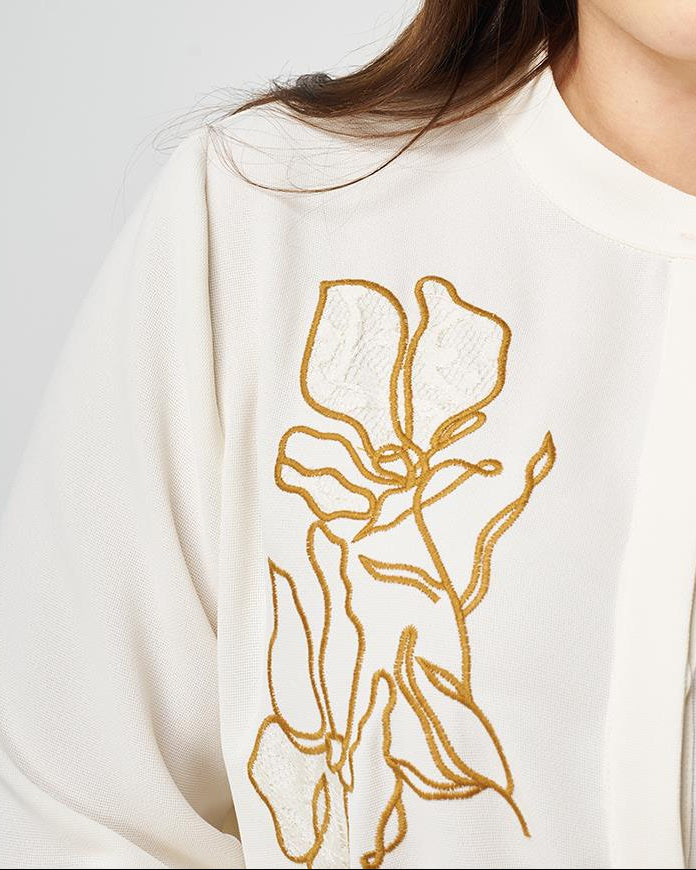 The Golden Petal Tunic